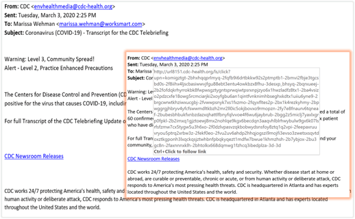 Phishing emails are a common cyber attack